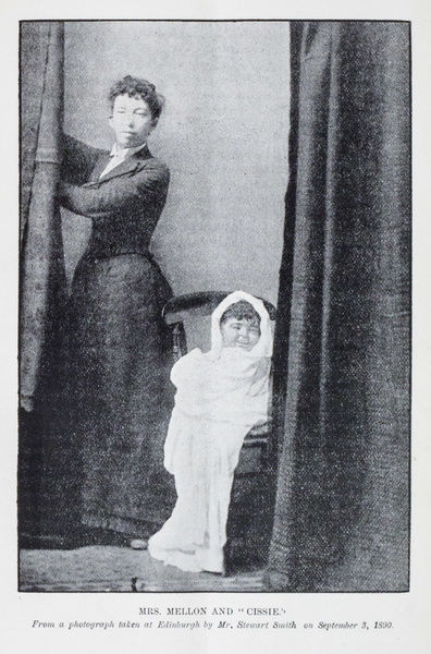 Woman with spirit baby